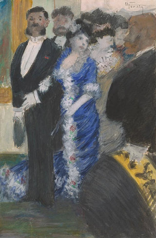 JeanLouis Forain - La Sortie du Theatre.webp