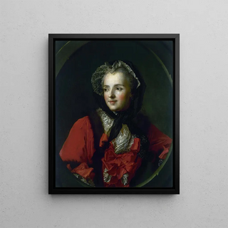 JeanMarc Nattier - Portrait Of Marie Leszczynska Queen Of France.webp