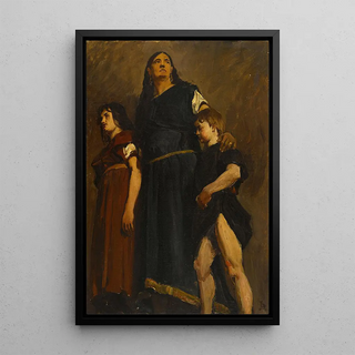 JeanPaul Laurens - Femme mrovingienne et deux enfants.webp