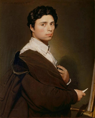 Jean Auguste Dominique Ingres - Autoportrait VingtQuatre Ans.webp
