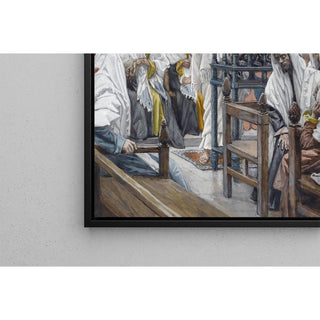 Jésus déroule le livre dans la synagogue - James Tissot | Reproduction Tableau Décoration murale affiche copie