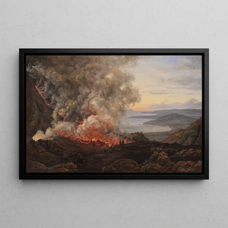 Johan Christian Dahl - Eruption of the Volcano Vesuvius.webp