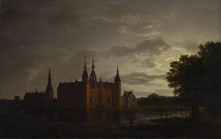 Johan Christian Dahl - Frederiksborg Castle.webp