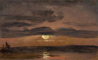 Johan Christian Dahl - The Elbe by Moonlight.webp