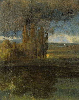 Johan Christian Dahl - View Over The Elbe And The der Br Bastion.webp