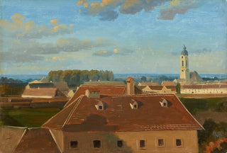 Johann Peter Krafft - Blick ber das Schanzel zum Augarten.webp