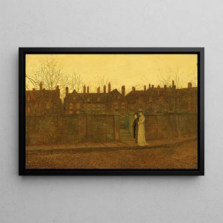 John Atkinson Grimshaw - In the golden gloaming.webp