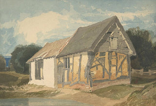 John Sell Cotman - Farm Building by a Pond.webp