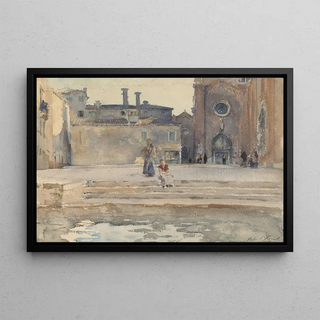 John Singer Sargent - Campo dei Frari Venice.webp