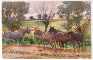 John Singer Sargent - Mules.webp
