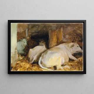 John Singer Sargent - Three Oxen.webp