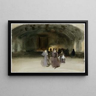 John Singer Sargent - Women Approaching.webp