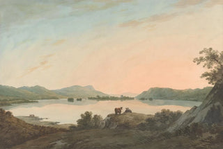 John Warwick Smith - Lake Windermere from Calgarth with Belle Isle.webp