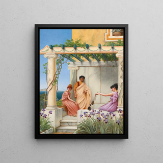 John William Godward - Playtime.webp