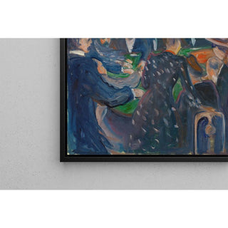 Joueurs à Monte-Carlo - Edvard Munch | Reproduction Tableau Décoration murale affiche copie