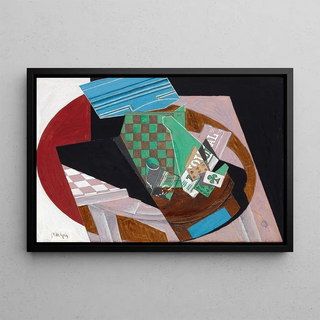Juan Gris - Checkerboard and Playing Cards.webp