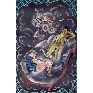 Jules Pascin - Two Figures and Cupid.webp