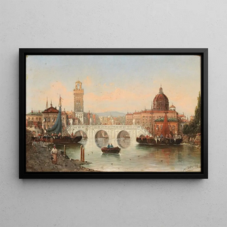 Karl Kaufmann - Scene Of Florence.webp