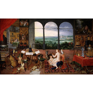 L'Ouïe - Peter Paul Rubens | Reproduction Tableau Décoration murale affiche copie