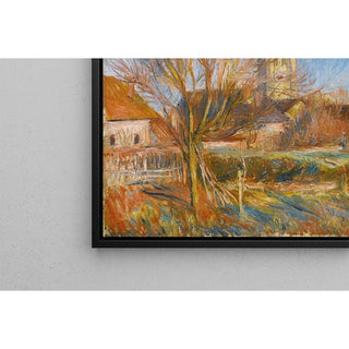 L'église à Essoyes - Pierre-Auguste Renoir | Reproduction Tableau Décoration murale affiche copie