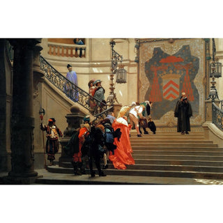 L'éminence Grise - Jean-Léon Gérôme | Reproduction Tableau Décoration murale affiche copie