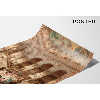 L’escalier de l’Opéra de Louis Béroud | Reproduction Tableau Décoration murale affiche copie