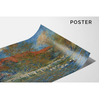 L'étang aux canards - Pierre-Auguste Renoir | Reproduction Tableau Décoration murale affiche copie