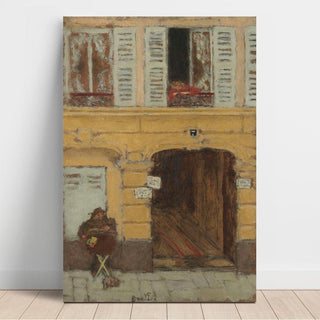 L'orgue de Barbarie ou Le joueur d'orgue - Pierre Bonnard | Reproduction Tableau Décoration murale affiche copie