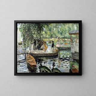 La Grenouillère - Pierre-Auguste Renoir | Reproduction Tableau Décoration murale affiche copie