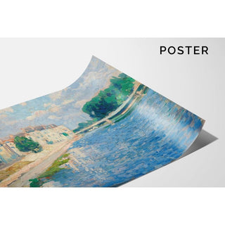 La Marne à Lagny - Henri Lebasque | Reproduction Tableau Décoration murale affiche copie