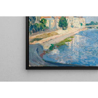 La Marne à Lagny - Henri Lebasque | Reproduction Tableau Décoration murale affiche copie