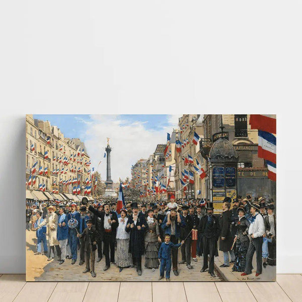 Reprodukcja obrazu La Marseillaise - Jean Béraud