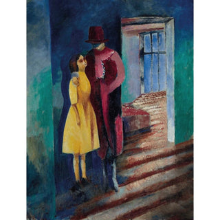 La Mère et la Fille - Moïse Kisling | Reproduction Tableau Décoration murale affiche copie