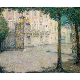 La Place de la Carrière au clair de lune à Nancy | Reproduction Tableau Décoration murale affiche copie