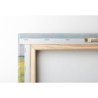 La Plaine de Gennevilliers, Champs Jaunes - Gustave Caillebotte | Reproduction Tableau Décoration murale affiche copie