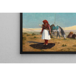 La Prière dans le Désert - Jean-Léon Gérôme | Reproduction Tableau Décoration murale affiche copie