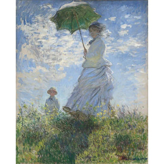 La Promenade - Claude Monet | Reproduction Tableau Décoration murale affiche copie