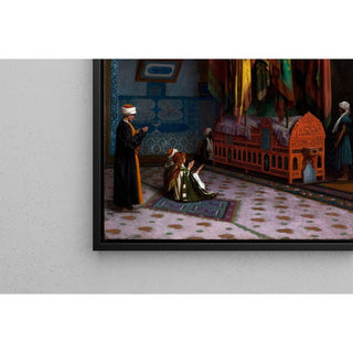 La Sentinelle au tombeau du sultan - Jean-Léon Gérôme | Reproduction Tableau Décoration murale affiche copie