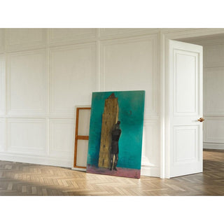 La Veuve - Karl Wiener | Reproduction Tableau Décoration murale affiche copie