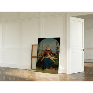 La Vierge, L'Enfant Jésus et Saint Jean - Jean-Léon Gérôme | Reproduction Tableau Décoration murale affiche copie