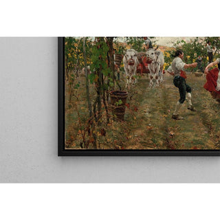 La danse des moissons - Raffaello Sorbi | Reproduction Tableau Décoration murale affiche copie