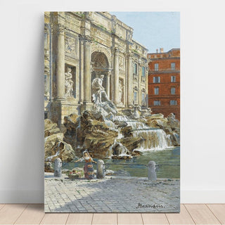 La fontaine de Trevi à Rome - Antonietta Brandeis | Reproduction Tableau Décoration murale affiche copie