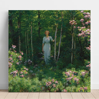 La lisière des bois - Charles Courtney Curran | Reproduction Tableau Décoration murale affiche copie