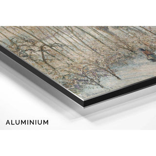 La lumière du soleil du matin sur la neige Eragny-sur-Epte - Camille Pissarro | Reproduction Tableau Décoration murale affiche copie