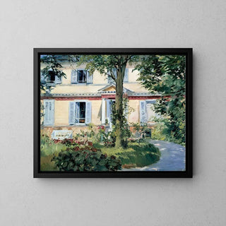 La maison à Rueil - Edouard Manet | Reproduction Tableau Décoration murale affiche copie