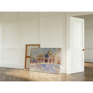 La place Saint Marc, Venise - Pierre-Auguste Renoir | Reproduction Tableau Décoration murale affiche copie