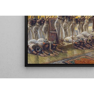 La reine de Saba rend visite à Salomon - James Tissot | Reproduction Tableau Décoration murale affiche copie