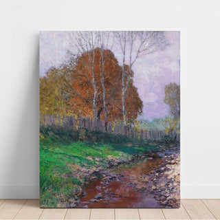 La vallée de la Krems en automne - Alfred Zoff | Reproduction Tableau Décoration murale affiche copie