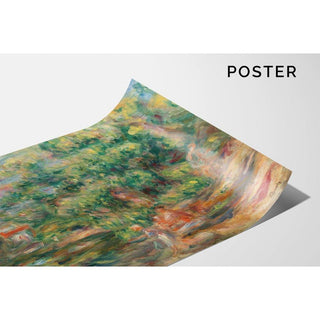 Lavandières au Bord du Loup - Pierre-Auguste Renoir | Reproduction Tableau Décoration murale affiche copie