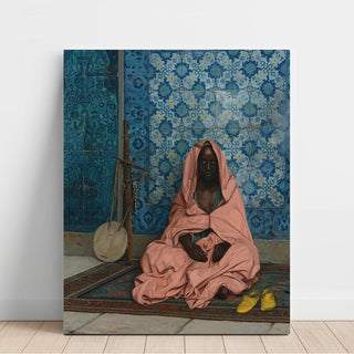 Le Barde Noir - Jean-Léon Gérôme | Reproduction Tableau Décoration murale affiche copie